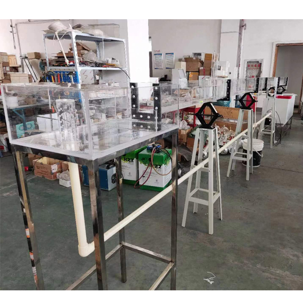 双变坡水槽实训台(图1) 双变坡水槽实训台,PLC电气实训台